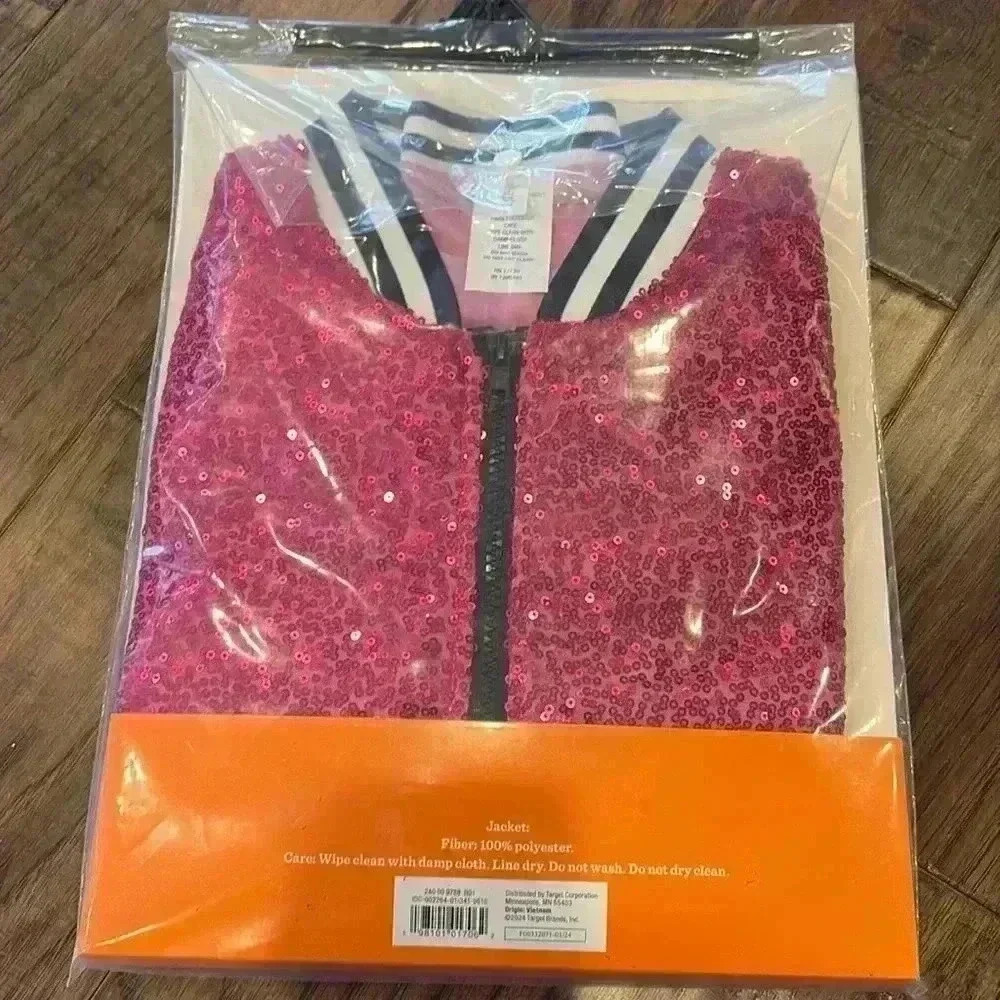NWT pink sequin jacket
